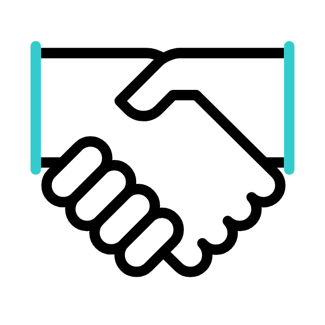 Handshake gif icon