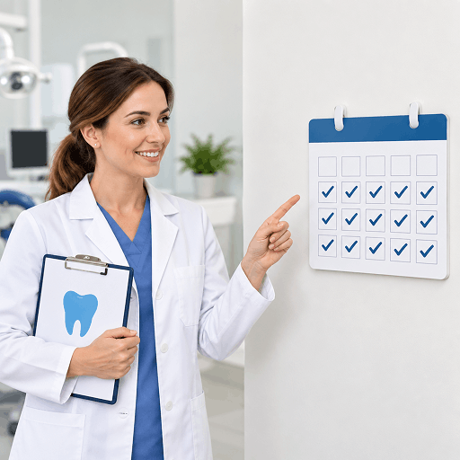 Follow your dental professional's instructions for continued CrystLCare Regeneration+ treatment