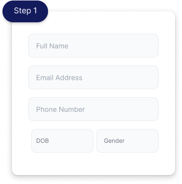 Input information form illustration