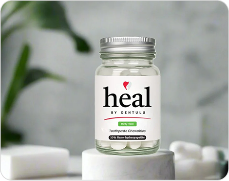 Dentulu Heal Toothpaste Chewable Bites