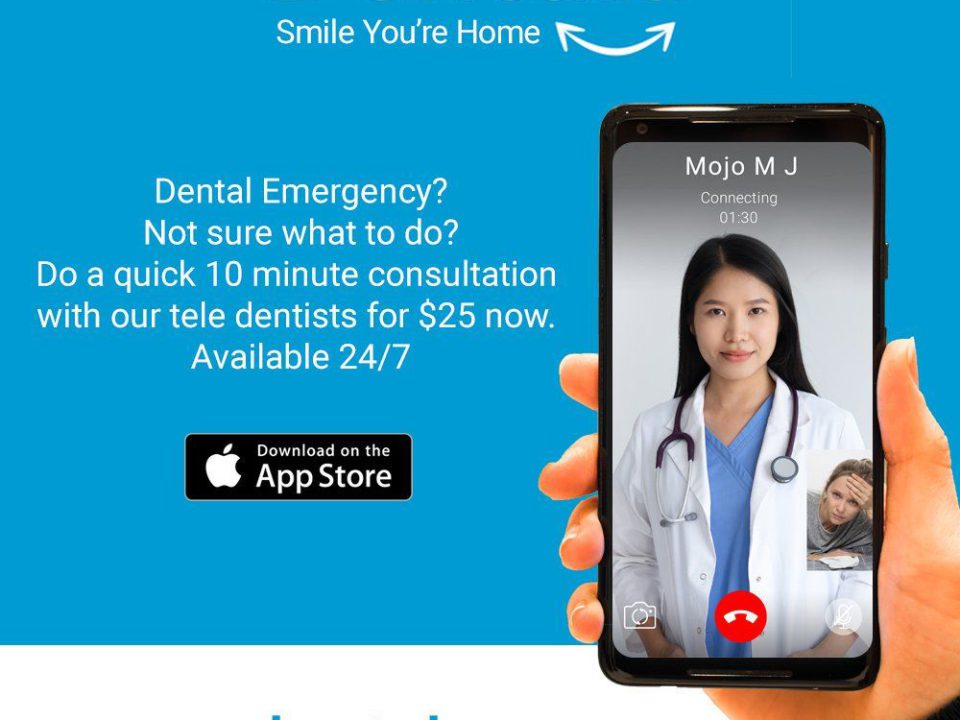 Tele Dentist for Emergency Dental Care