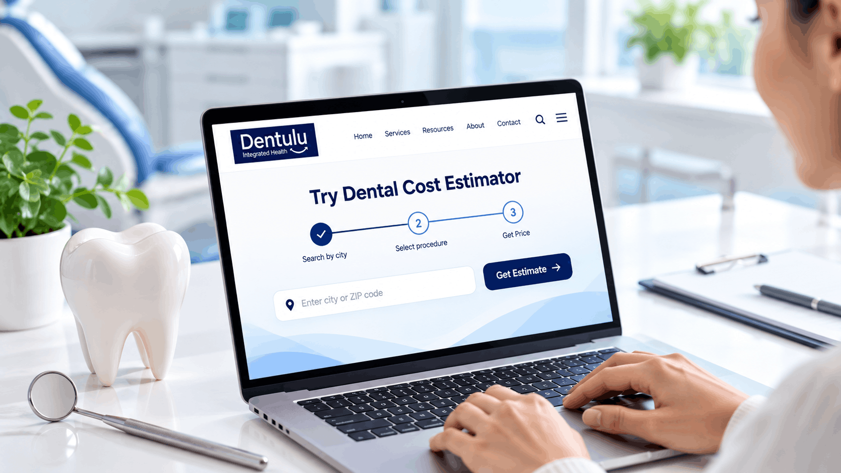 cost estimator dentulu