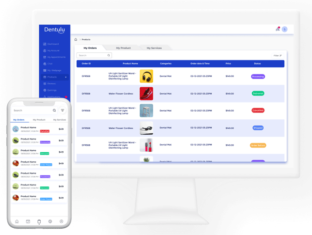 buy or sell dental marketplace - order management