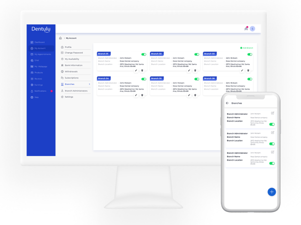 buy or sell dental marketplace - multilocation support