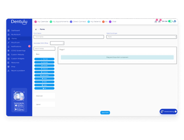 Versioning and Templating - form builder -dental website