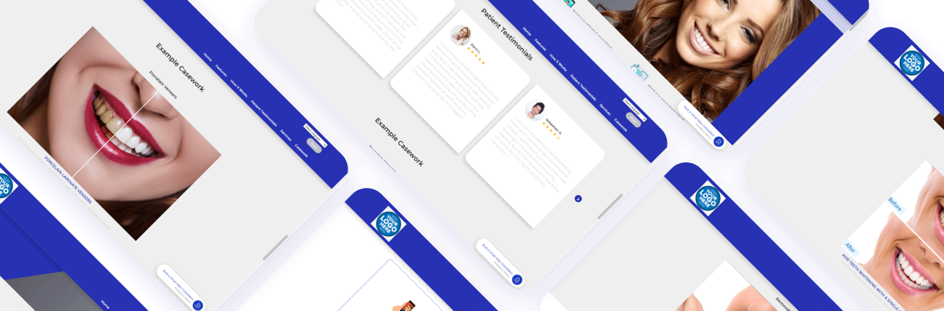 create your own dental business website