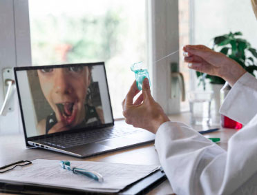 Remote dental consultation