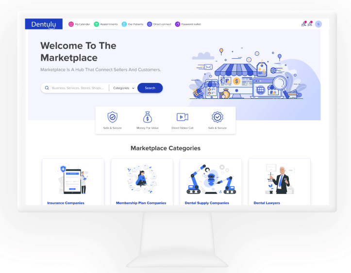 dentulu marketplace for dental suppliers and providers