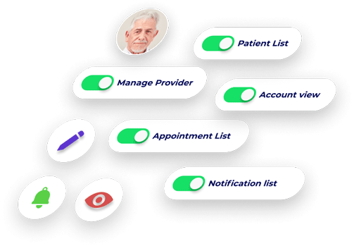 Multiuser control for dental office