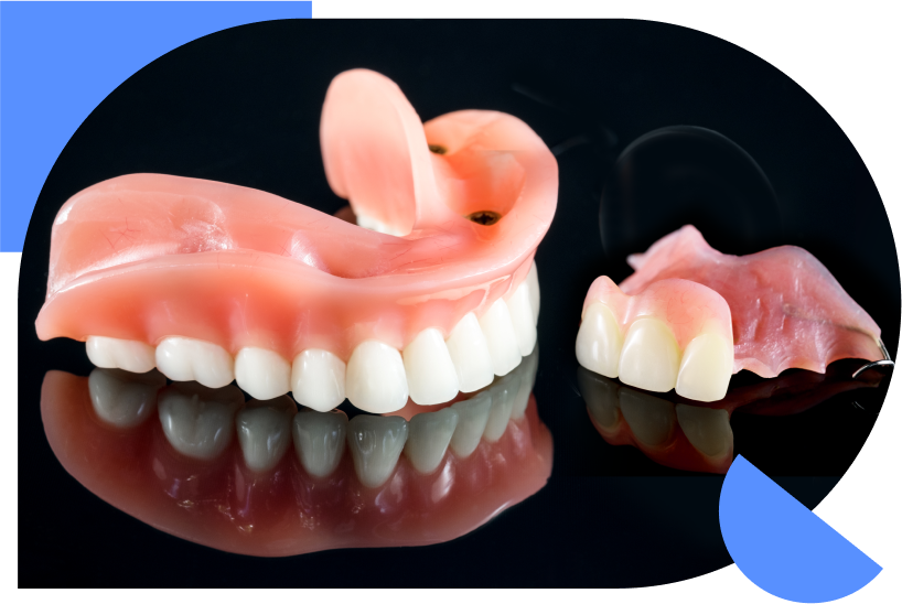 What types of Valplast dentures are there